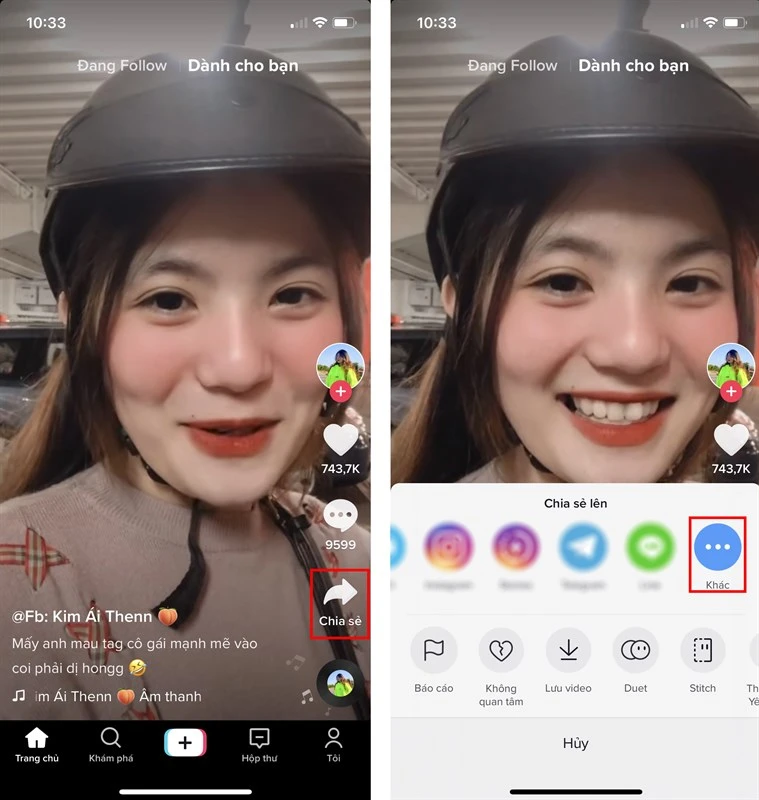 Tải video TikTok trên trang web