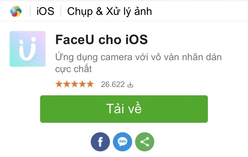 Ứng dụng chỉnh sửa ảnh