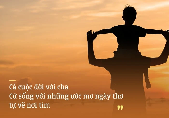 Bức tranh về tình cha mẹ đẹp và đầy ý nghĩa
