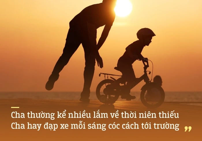 Bức tranh về tình cha mẹ đẹp và đầy ý nghĩa