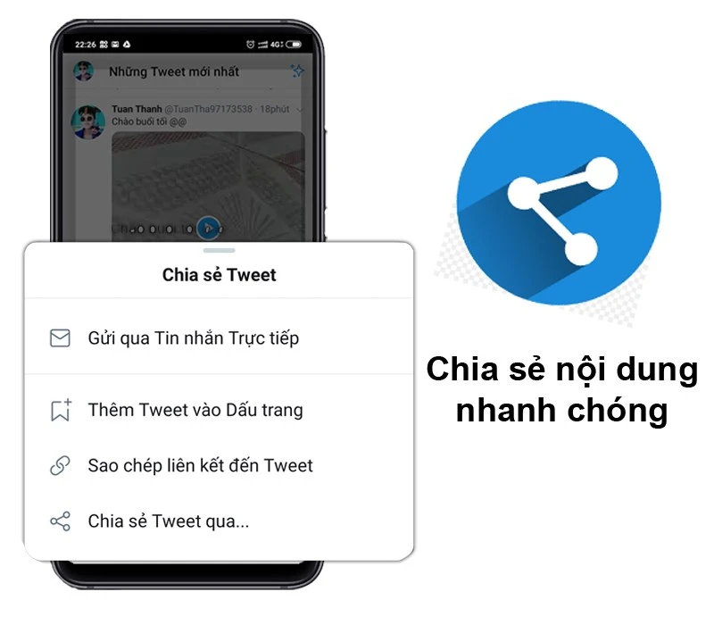Twitter - Ứng dụng mạng xã hội Twitter