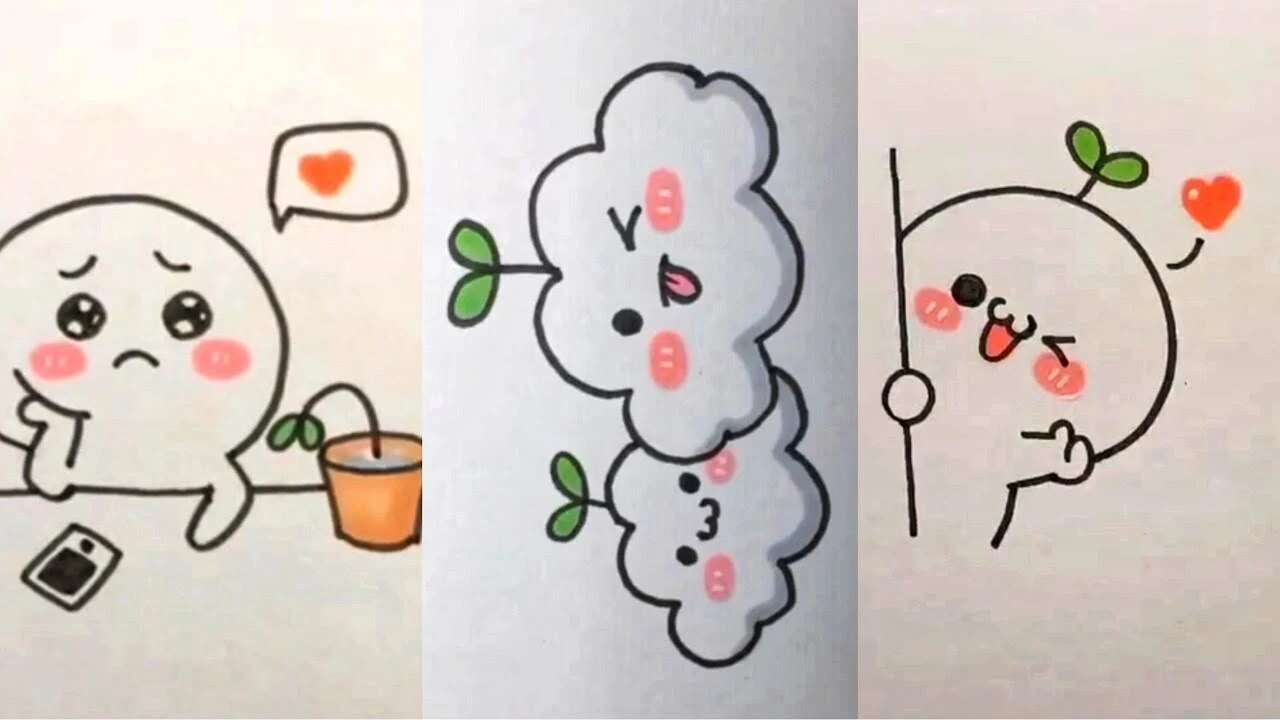 Giải tỏa căng thẳng với những hình vẽ cute đáng yêu tăng năng suất làm việc cho dân văn phòng